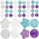 thumbnail image 5 of 100 bolas de plástico con forma de estrella de colores para piscinas de bebés, ideales para parques infantiles, decoraciones para fiestas en la piscina y juegos sensoriales, 5 of 8