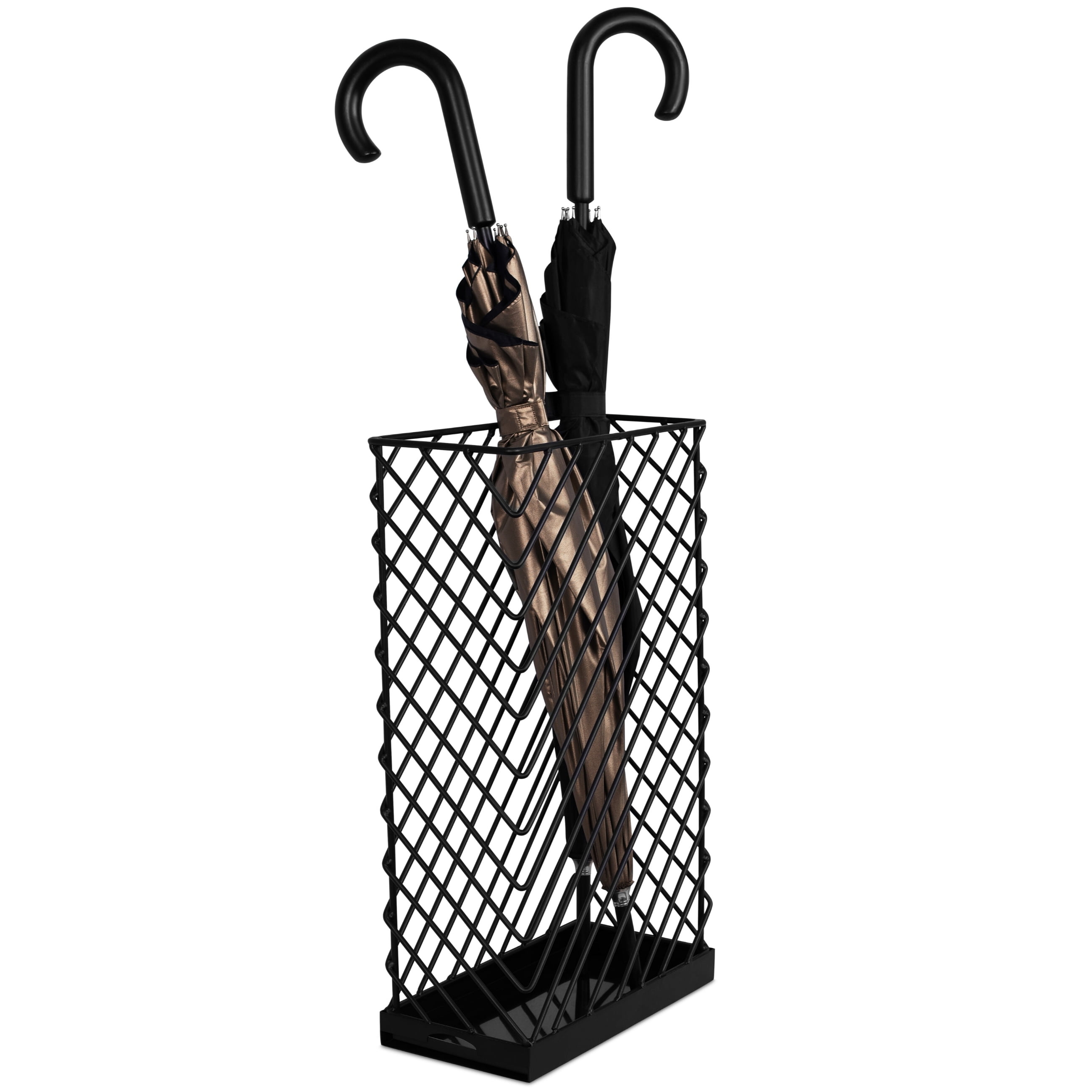 BirdRock Home Umbrella Holder Stand with Removable Water Tray