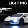 thumbnail image 6 of 1:24 Lamborghini Revuelto Supercar Alloy Metal Diecast Car Model Sound & Light Collection Hobbies Decorative Trendy Ornament Boy, 6 of 7