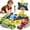 Vehicles, variant on Toys for 1 2 3 Year Old Boys, Dinosaur Toy Cars For Toddlers, Pull Back Cars Baby Toys, Press And Go Toy Cars, Friction Powered Truck Toy With Storage Bag