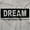 Sport Grey, variant on Dream Never Stop Inspiring Dreamer Women's Graphic T Shirt Tees Brisco Brands S