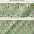 thumbnail image 2 of Soimoi Cotton Poplin Fabric Bat,Witch Hat & Magic Potion Halloween Decor Fabric Printed Yard 56 Inch Wide, 2 of 7