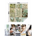 thumbnail image 5 of nqOlkjepod Retro Summer Botanical Cloth Napkins Set of 8 Reusable Dinner Napkins, Spring Flowers Vintage Cocktail Napkin Washable Table Napkins for Wedding/Holiday Party/Baby Shower 20"x20", 5 of 8