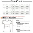 thumbnail image 3 of Idoravan Women's Plus Size Tops Fashion Women Short Sleeve V-Neck Blouses Half Sleeve Loose Top Ladies Shirts, 3 of 4
