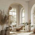 thumbnail image 6 of Antok 81"x 41.2" Arched Full Length Mirror Standing Floor Mirror Stand Up Mirror, Gold Frame, 6 of 9