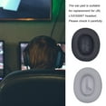 thumbnail image 3 of pitrice Ear Pad Cushions Head-mounted Gaming Headphones Oval Noise Cancelling Earmuff Gamer On-ear Replacement for JBL LIVE500BT Black, 3 of 6
