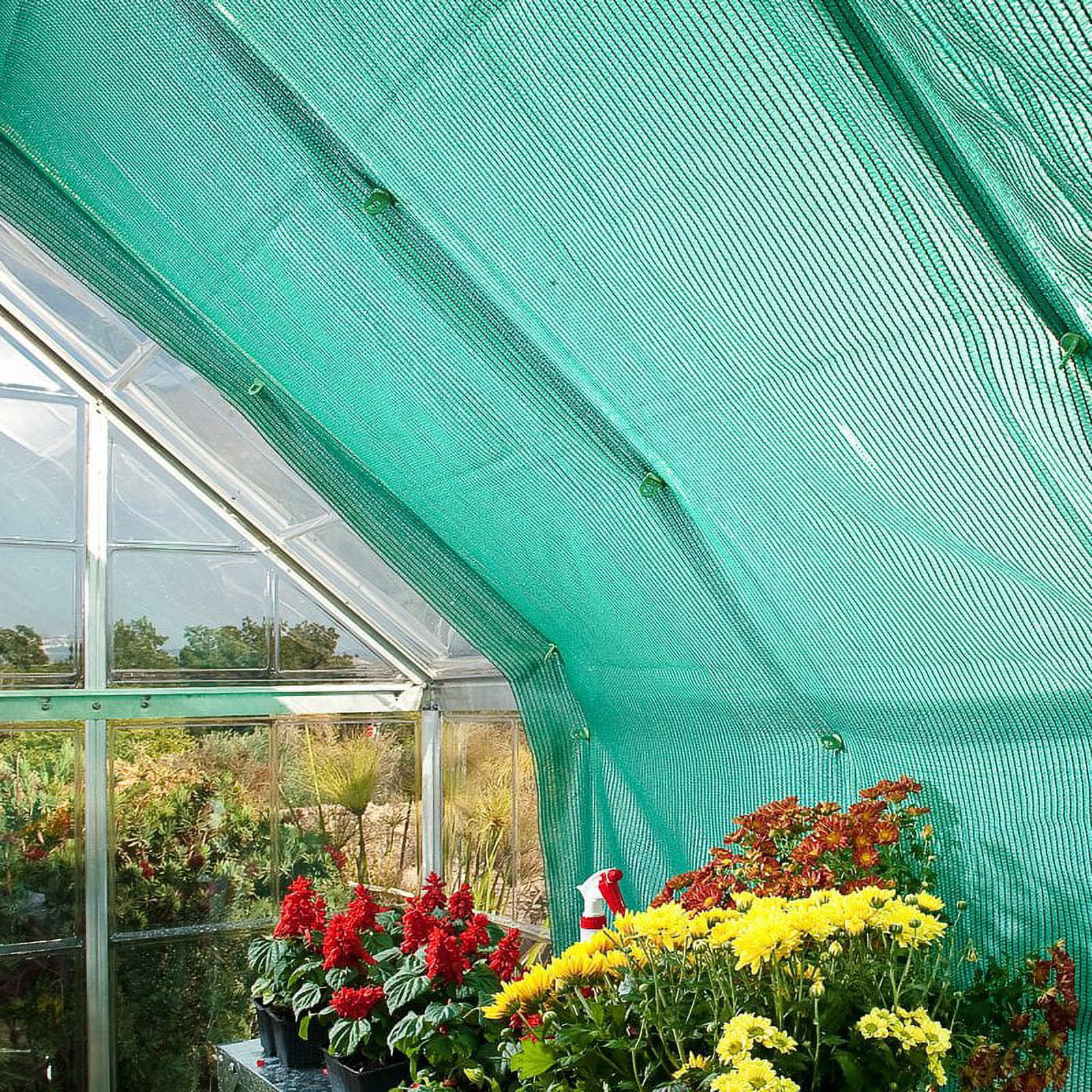 Palram - Canopia Greenhouse Shade Cloth Kit - 8.5' x 7.5' - Green