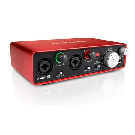 Focusrite - Scarlett 2i2 (2nd Gen) - Audio (Best Audio Interface For Djing With Ableton)