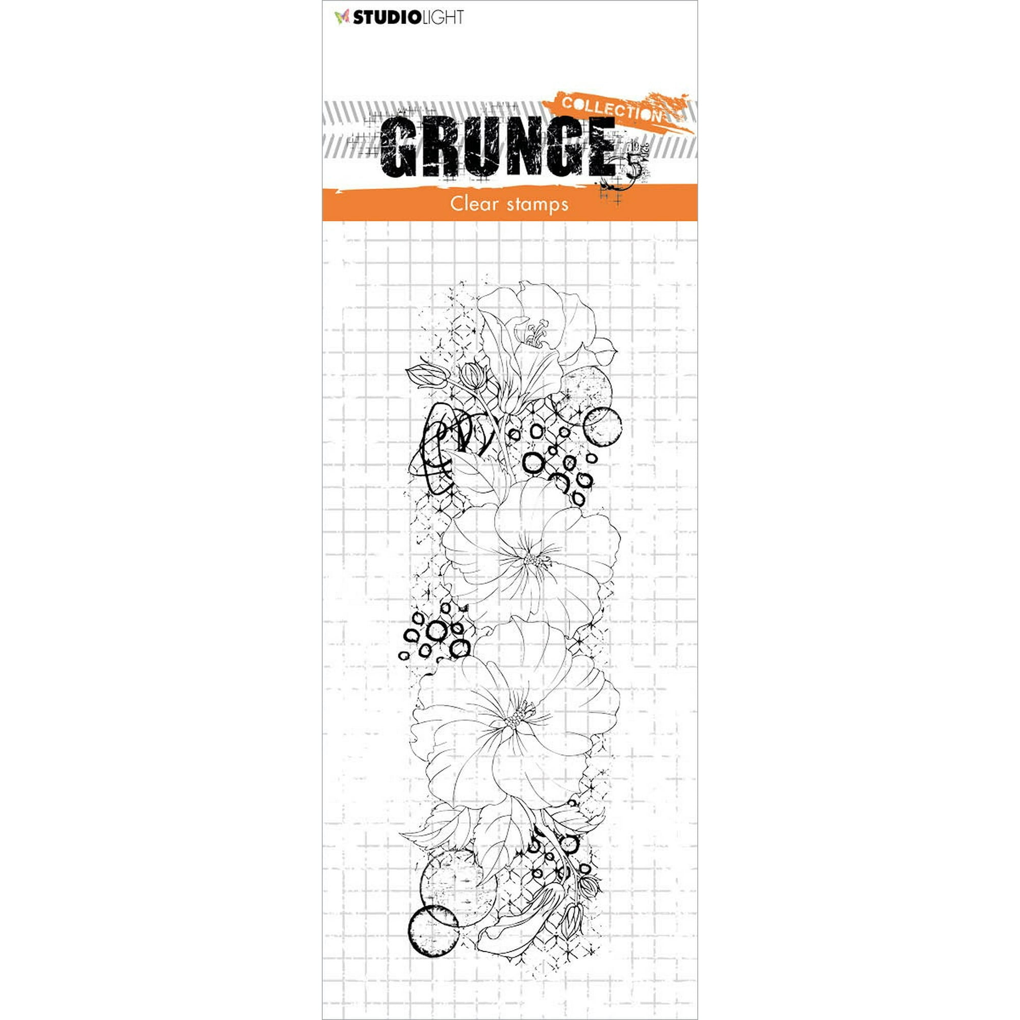Studio Light Grunge  Collection Clear Stamp-Hibiscus -GRAMP35 | Walmart  Canada