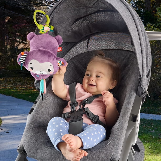 Jouets à tirer en silicone Montessori avec ventouse, jouet de voyage pour bébé de 1 an, jouet d'activité pour les compétences motrices fines, jouet sensoriel OVNI pour tout-petits garçon fille de 6
