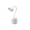 🥝 White_Base#604, variant on LED Study Desk Lamp Eye Protection Dorm Lamp • FlexibleReading Light • Rechargeable Small Table Lamp • Pen Holder Organizer • Cute Flower Design