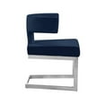 thumbnail image 5 of Meridian Furniture Alexandra Navy Velvet Dining Chair, 5 of 7