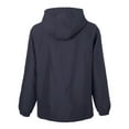thumbnail image 5 of Harriton M73 Unisex Flex Twill Hooded Jacket-Dark Charcoal-M, 5 of 6