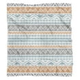 thumbnail image 5 of Flannel Boho Striped Quilted Throw - Warm, Soft, & Lightweight 50x60in Couch Blanket Blanket for Bed Couch Sofa - Vintage Abstract Pattern for Extra Style, 5 of 5