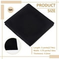 thumbnail image 2 of Black Fusible Iron On Interfacing 108x63Inch Lightweight Non Woven Fusible Interfacing Non-Woven Spunbond Interfacing for Sewing and DIY Crafts Supplies, 2 of 9