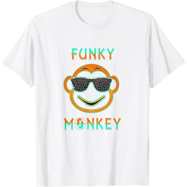 Camisa de mono funky Monkey regalos para hombres y mujeres, camiseta de mono