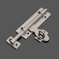 thumbnail image 4 of Stainless Steel Slide Bolt Lock Gate Latch for Gates Fences Garage Shed Doors, 4 of 8
