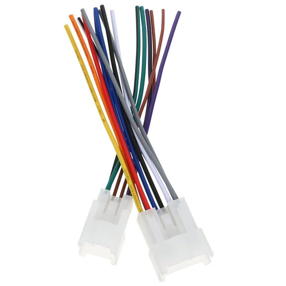 Soimiss Wiring Harness Adapter Plastic for Audio Upgrades 1 Set