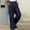 Navy womens pants, variant on Summer Wycnly Womens Suit Pants Womens Straight Leg Pants Casual Solid Elastic Waist Loose Long Dress Pants Lightweight Cotton Linen Leisure Pants Trousers with Pocket Falls
