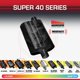 thumbnail image 3 of Silenciador Flowmaster Super 40 Serie 3" Entrada Central/Salida Desplazada, 3 of 9