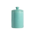 thumbnail image 5 of 10 Strawberry Street Tide Embossed 3 Piece Ceramic Canister Set, Blue, 5 of 5