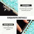 thumbnail image 4 of Haosy Turquoise Bubbles Notebooks 2 Pcs 1-subject Journal 60 Sheets A5 College Ruled Paper Detachable Ring 8.3"x5.7", 4 of 8