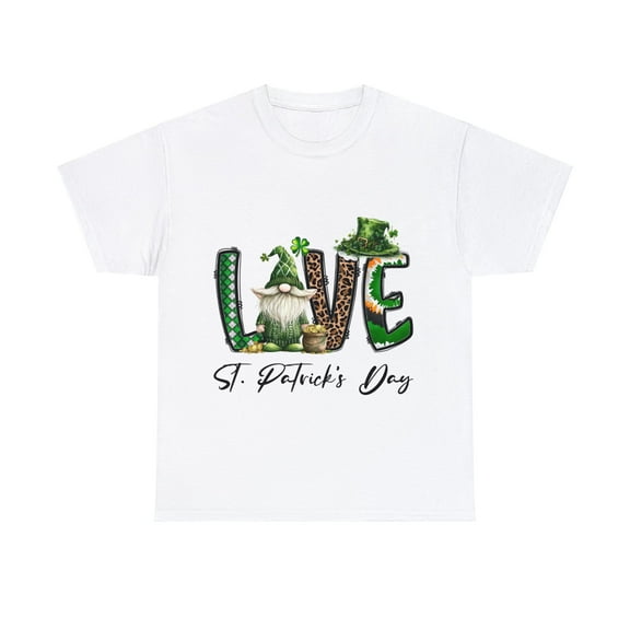 Love Gnome St. Patricks Day Shirt,Gnome Shirt, St. Patrick ID-0215-BBOG