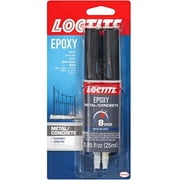Loctite Epoxy Metal/Concrete, 0.85 fl oz, 8, Syringe