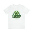 thumbnail image 2 of So Lucky St Patrick's Day Irish Unisex Jersey Short Sleeve Tee, 2 of 10