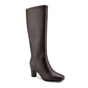 Aerosoles Chai Stretch Women's Knee-High Boots Color: Java Stretch Pu Size: 9.5