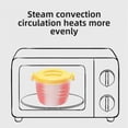 thumbnail image 5 of Microwave Rice Cooker Steamer Pot Pastamaker Oven Veggie Cookware Cooking Soup Pressure Pots Bowl Micro Vegetable Container, 5 of 9