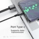 thumbnail image 3 of Cable de carga súper rápida 6A, dos en uno, con un solo arrastre, para Apple, Android, Huawei, cable de datos multifunción tipo C, 3 of 4