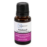 Mainstays 100% Pure Essential Oil, Patchouli, 15 ml, Therapeutic Grade, for use with Oil Diffusers, Potpourri, and Wicking Fragrance Diffusers