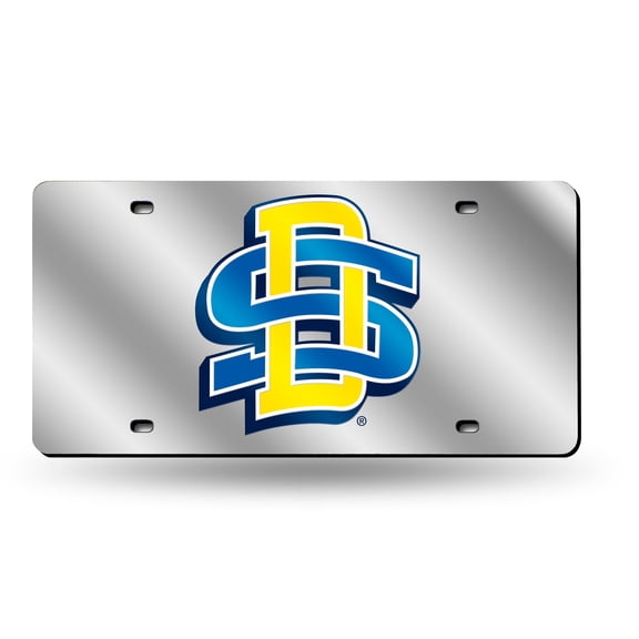 South Dakota State NCAA Jackrabbits Acrylic License Plate Laser Tag