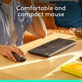 thumbnail image 4 of Combo Clavier et Souris Sans Fil Logitech MK295 Silencieux Noir, 4 of 9