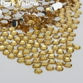 thumbnail image 3 of OPOLSKI 2000Pcs Flat Back Resin Rhinestones 2/3/4/5mm DIY Phone Case Nail Decals Dark Yellow, 3 of 8