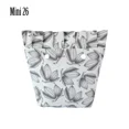 thumbnail image 1 of New Composite Twill Cloth Waterproof Frill Pleat Inner Lining Insert Zipper Pocket for Classic Mini Obag Pocket for O Bag mini 26, 1 of 6