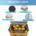thumbnail image 2 of Bolsa térmica Iknoe plegable para 24 latas, a prueba de fugas, color caqui, 2 of 6