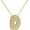 Big Bubble Gold-D, variant on Bubble Letter Necklace Gold for Women，Charm Balloon Initial Letter Pendant Zirconia Inlaid Necklaces Fashion Gifts Jewelry
