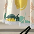 thumbnail image 5 of Coolnut 60" Lemon Outdoor Tablecloth with Umbrella Hole and Zipper, Waterproof Round Tablecloth for Party,Patio,Picnic,Holiday Dinner,Summer, 5 of 7
