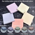 thumbnail image 3 of 10 Pads Sticky Notes, 100 Sheets/Pad, Pastel Sticky Notes, Sticky Pads, Self-Stick Pads, 3x3 Inch, 5 Pastel Colors, Sticky Notes Aesthetic, Easy to Post for Home, Office, School, 3 of 7