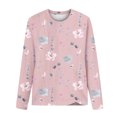 thumbnail image 3 of Patlollav Women Long Sleeve Tops,Ladies Loose T-Shirt Blouse, 3 of 6
