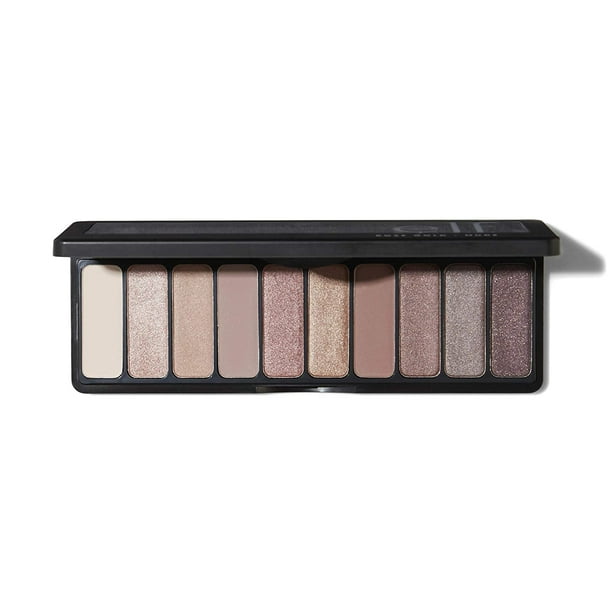 Paleta de Sombras para Ojos con 10 Tonos Ilumina Define Rosa Dorado Nude e.l.f. ELF-5444411
