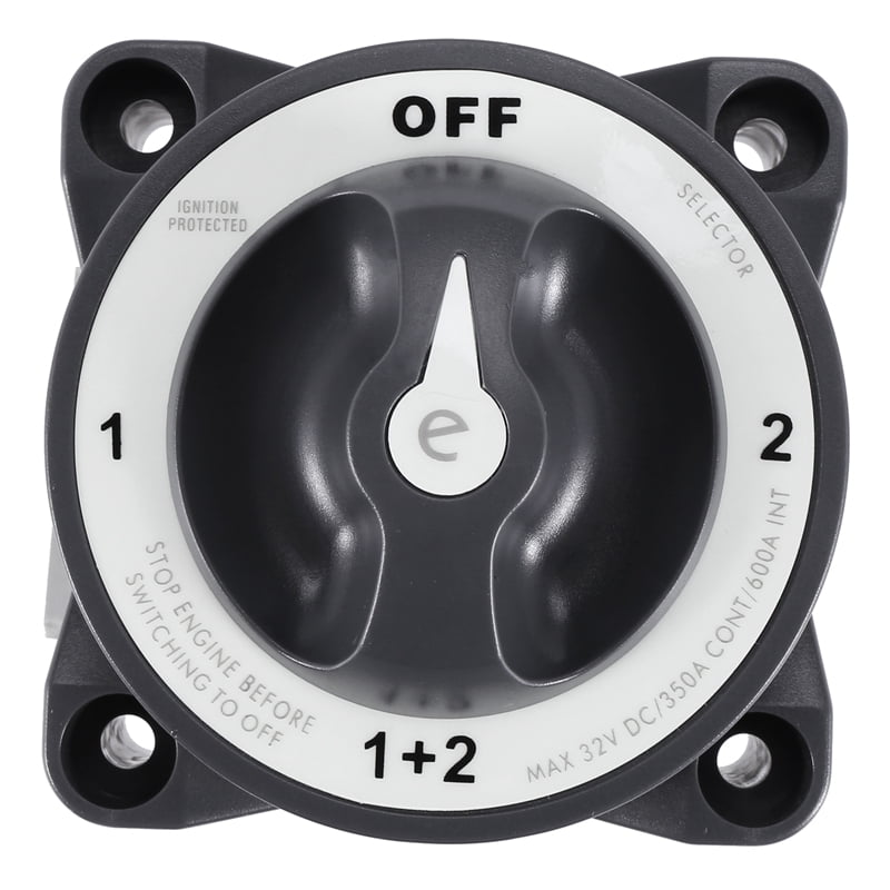 Disconnect Switch Dual Battery Isolator ON/OFF Switch - Walmart.com