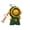 Green, variant on Astronaut Turbo Summer Mini Fan Ventilador HandheldW1re1essLeaf Less with Lanyard Keychain Portable Mini Charging Fan