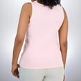 thumbnail image 2 of Style  Co Women's Cotton Scalloped V-Neck Sleeveless Top NWT, 2 of 6