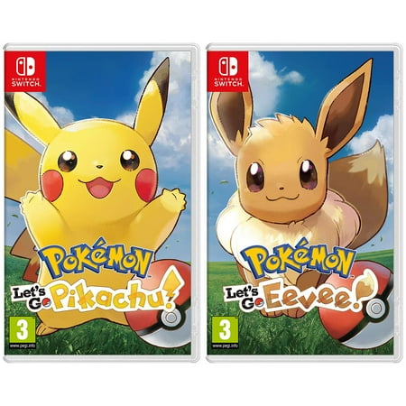 Nintendo Switch Pokemon Lets Go Eevee And Lets Go
