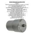 thumbnail image 4 of Brake Booster Accumulator, 4630A012 Rust  Power Brake Accumulator Metal  For Car, 4 of 8