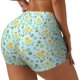 thumbnail image 1 of Balery Duck Cartoon Pantalones cortos de entrenamiento estampados para mujer, sin costuras, ajustados, para gimnasio, yoga, correr, deportes, ejercicio activo, fitness.-Small, 1 of 8