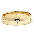 thumbnail image 1 of 18K Yellow Gold 1/5ct Diamond Eternity Wedding Ring, 1 of 1